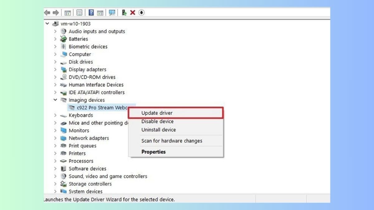 Bạn cũng có thể thử Uninstall device để Windows tự cài lại Driver
