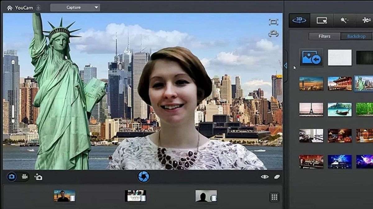 Hình ảnh minh họa giao diện Youcam
