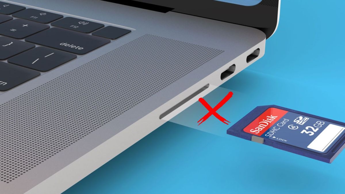 Laptop không nhận thẻ nhớ xảy ra khi cắm thẻ nhớ vào khe cắm nhưng máy không nhận diện