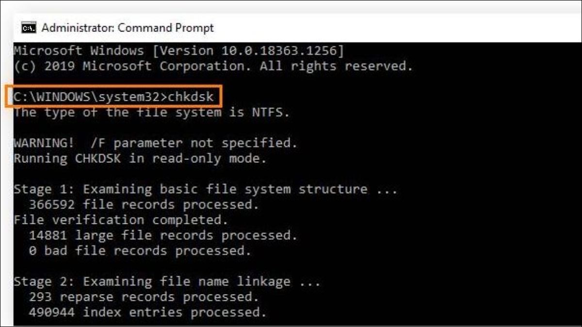 Mở Command Prompt dưới quyền Admin, gõ lệnh tương ứng