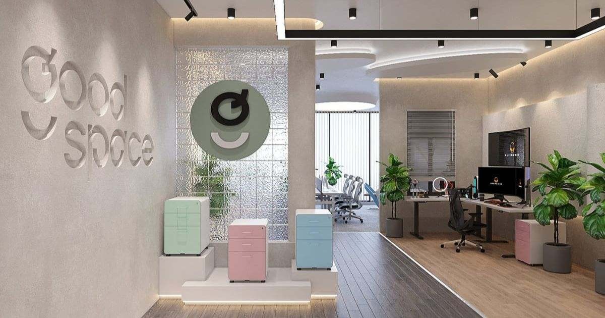 GoodSpace là đơn vị phân phối bàn làm việc gỗ dẻ gai uy tín