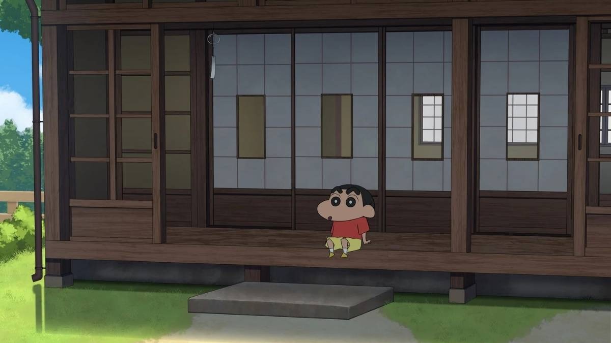 Hình nền Shin cậu bé bút chì chill, thư giãn