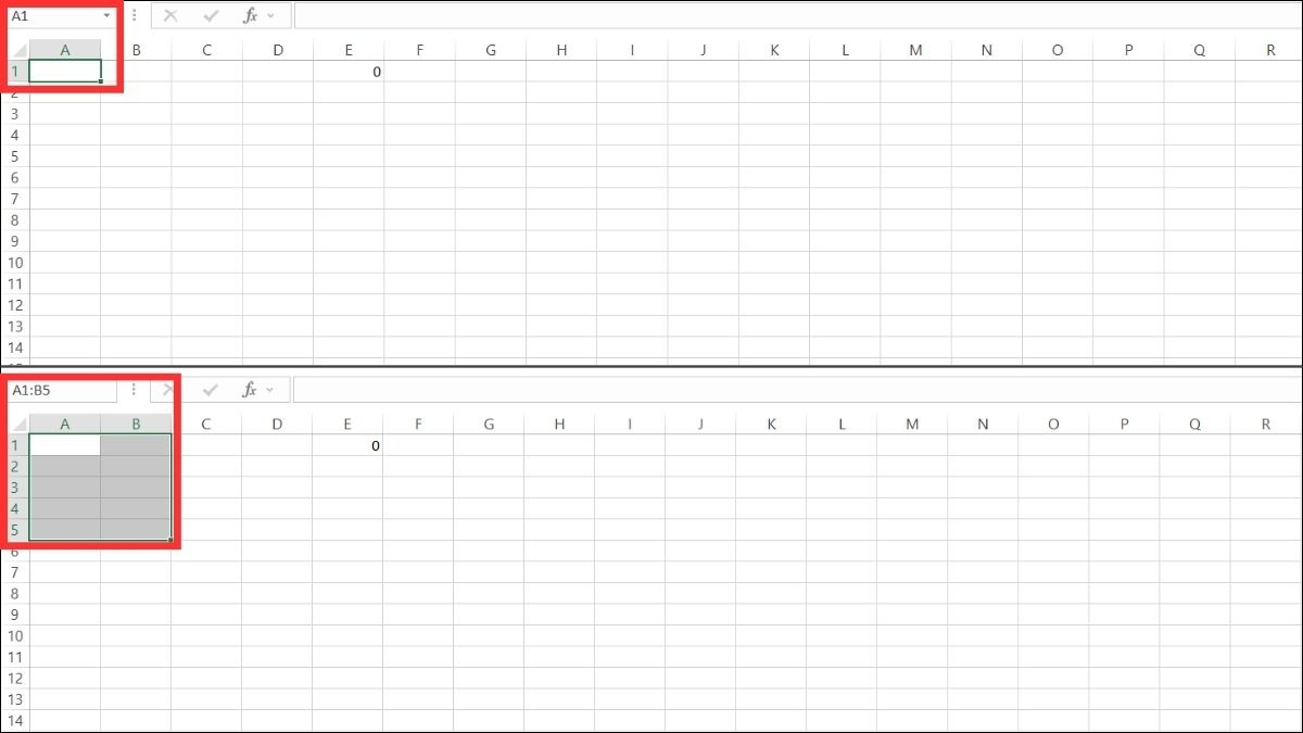 Ô và vùng chọn là những khái niệm cơ bản trong Excel.