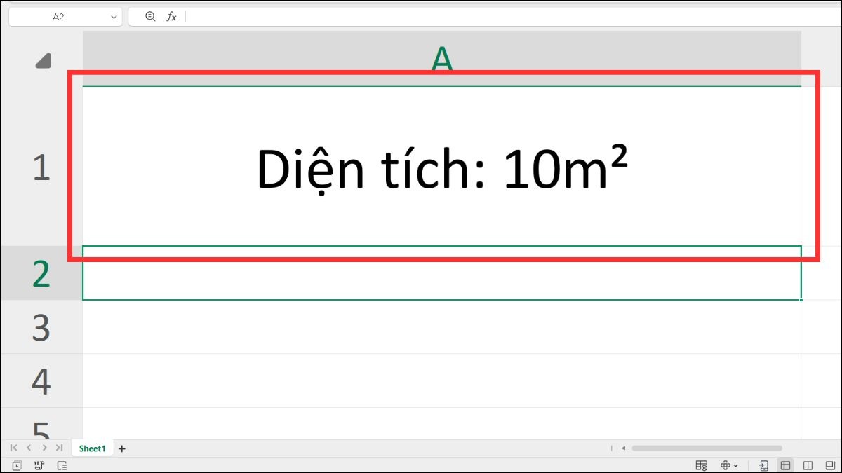 Nhấn Enter, bạn sẽ được kết quả như hình.