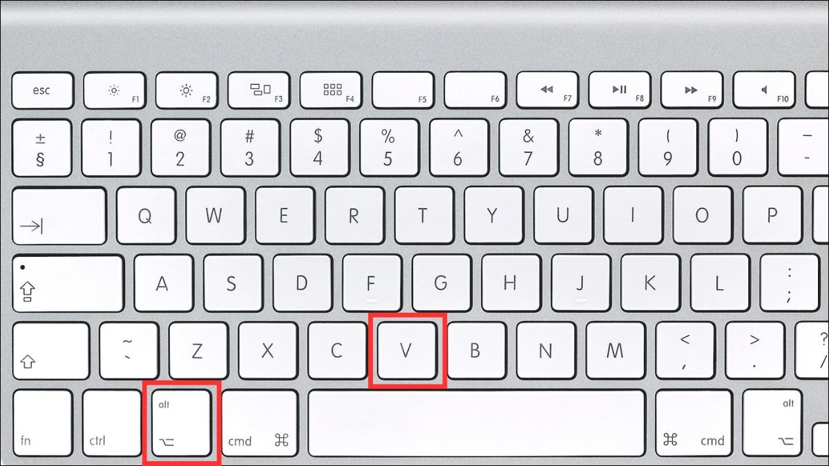 Nhấn tổ hợp phím Alt (⌥) + V để chèn dấu căn bậc hai.