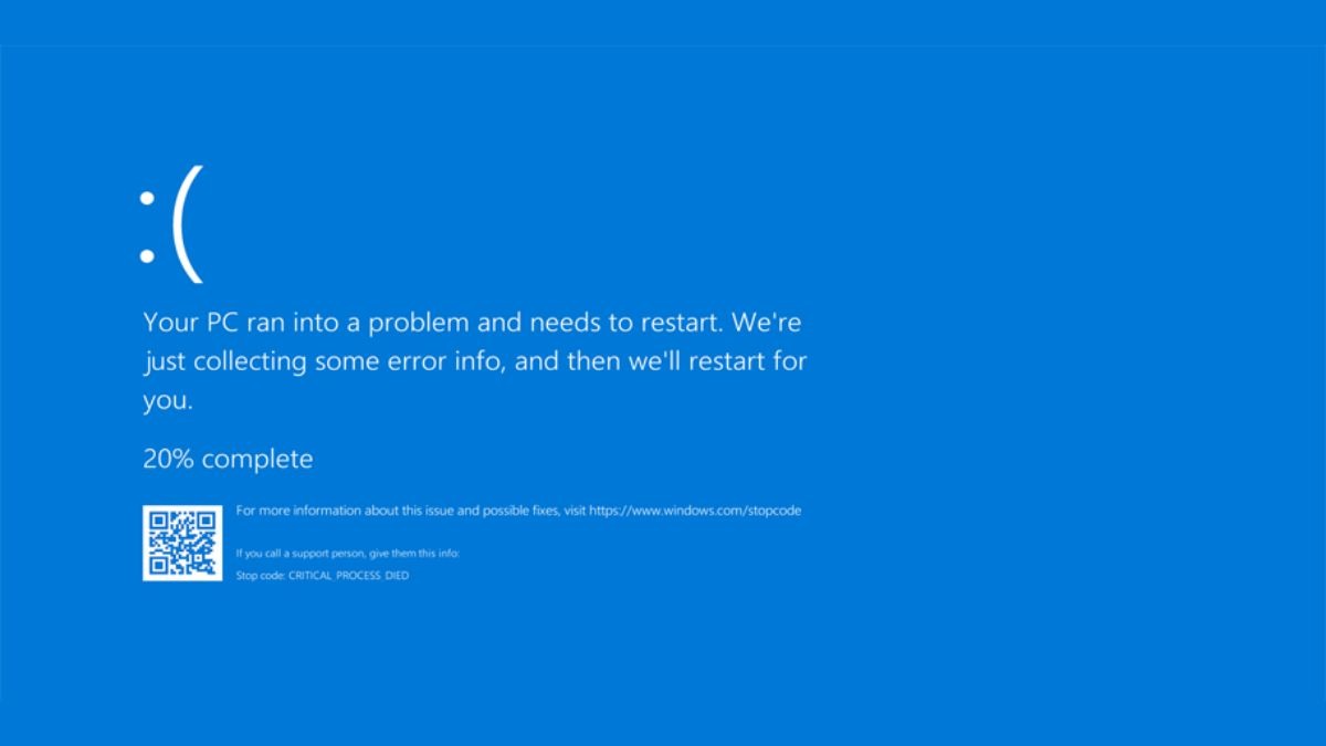 Driver bị lỗi cũng làm cho laptop bị treo logo