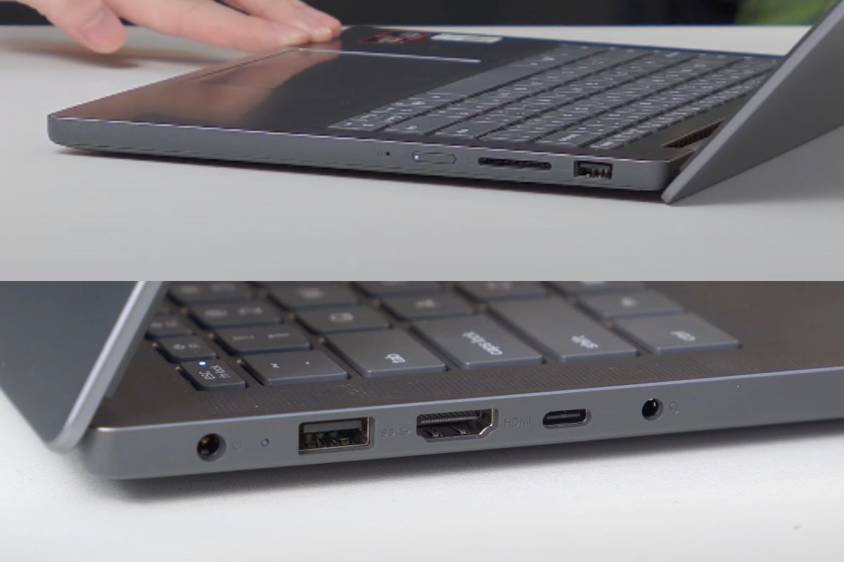Lenovo IdeaPad Slim 3 15 2025 được trang bị đa dạng cổng kết nối, đáp ứng tốt nhu cầu sử dụng hàng ngày