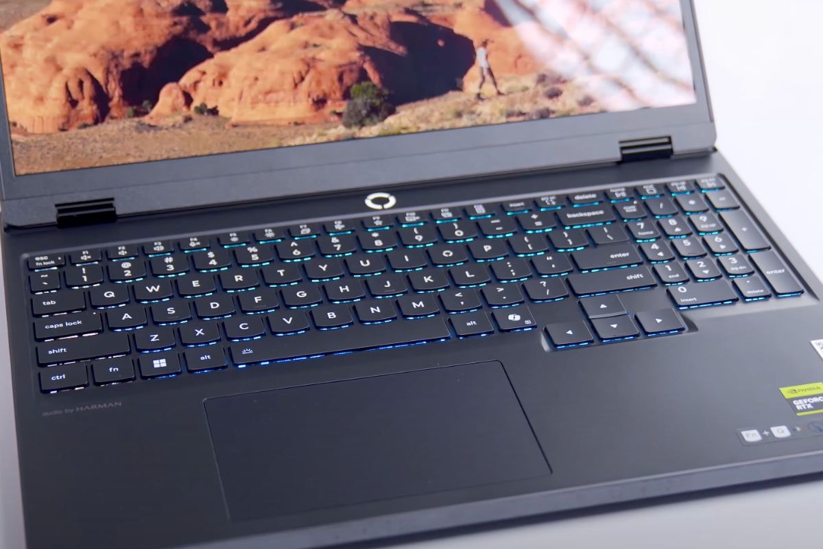 Trải nghiệm bàn phím và touchpad trên Lenovo Legion 5 15AHP10