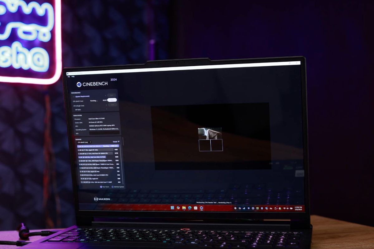 Lenovo Legion Pro 7 sở hữu hiệu năng cực khủng, chiến game mượt mà và xử lý tác vụ nặng không chùn bước