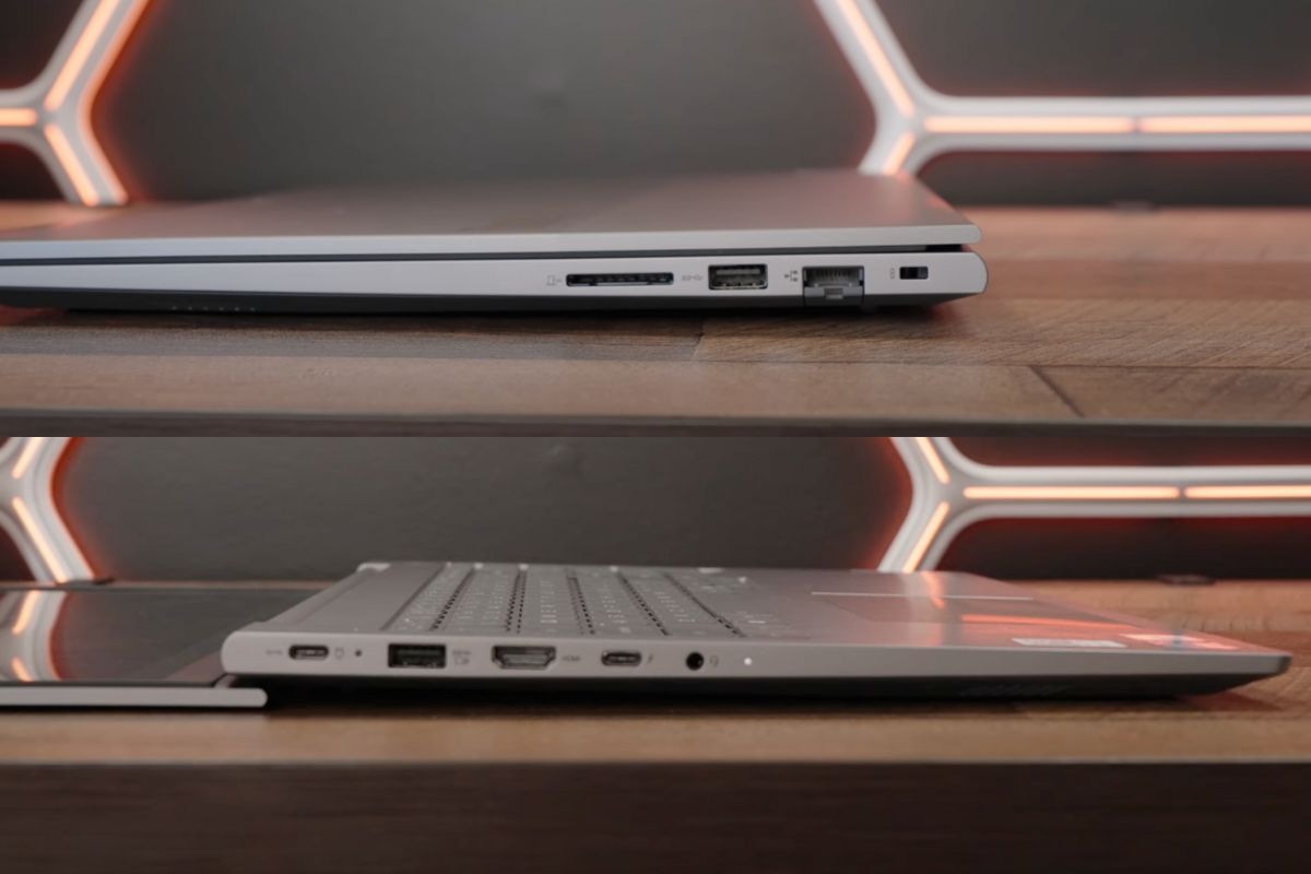 Lenovo ThinkBook 16 G8 IRL được trang bị đầy đủ các cổng kết nối cần thiết