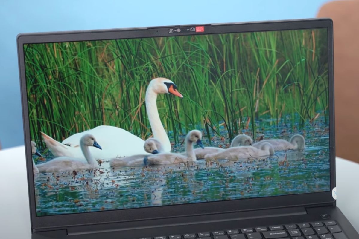 Lenovo V15 G5 IRL có màn hình sắc nét, chân thực với độ phân giải FullHD