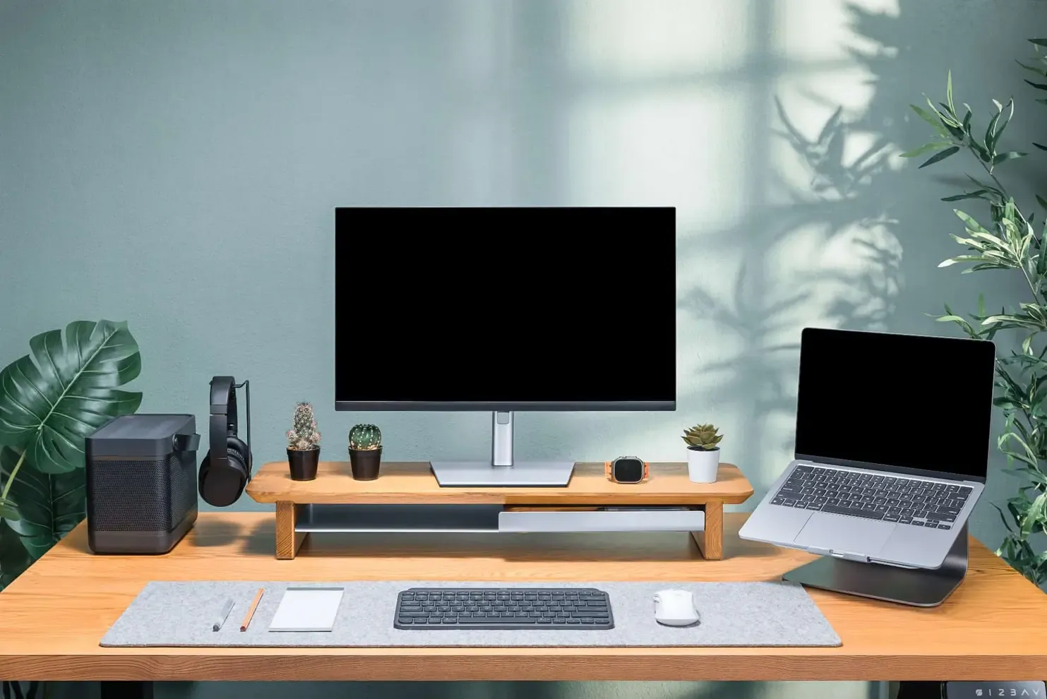 Kệ màn hình The Mil - Tối đa công năng sử dụng cho bàn làm việc