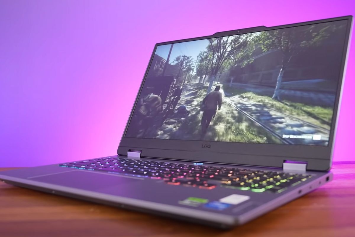 Lenovo LOQ 15ARP9 83JC00HXVN có màn hình sắc nét, chân thực