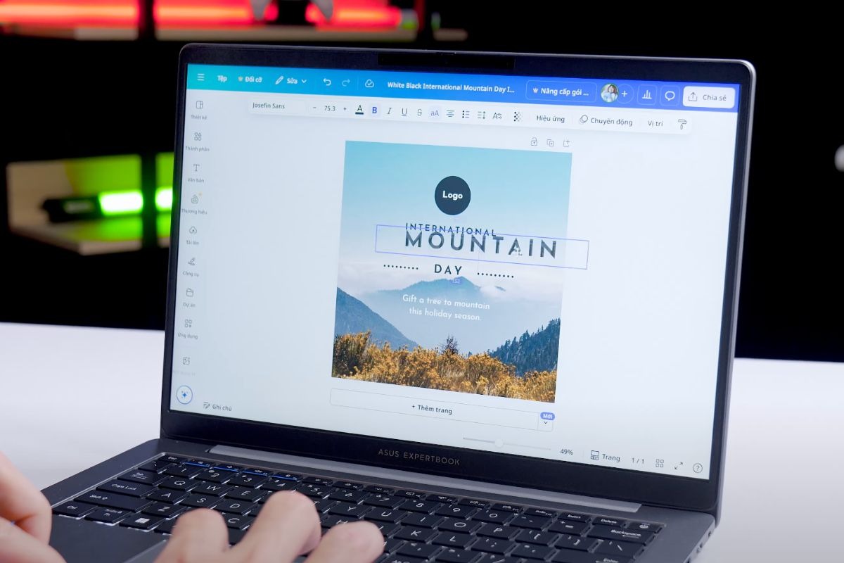 ASUS ExpertBook P5 cấu hình mạnh mẽ với chip Intel Core Ultra 7, hỗ trợ AI