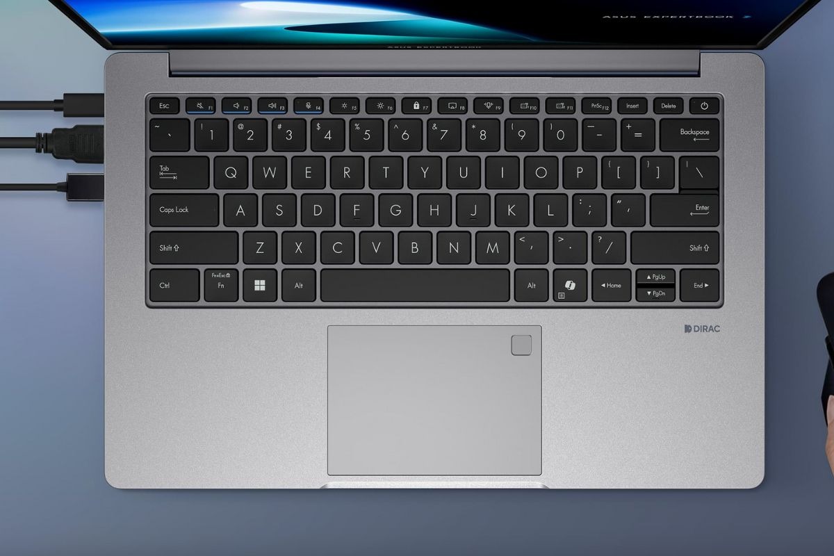 Trải nghiệm bàn phím và touchpad trên ASUS ExpertBook P1403CVA