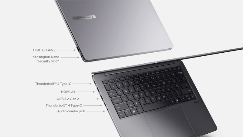 Cổng kết nối ASUS ExpertBook P5 P5405CSA-NZ0442WS