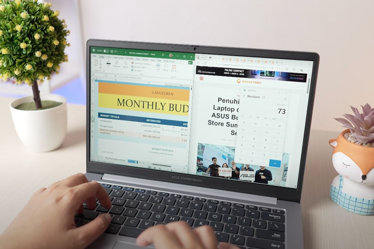 ASUS ExpertBook P1403CVA có hiệu năng mạnh mẽ, đa nhiệm mượt mà