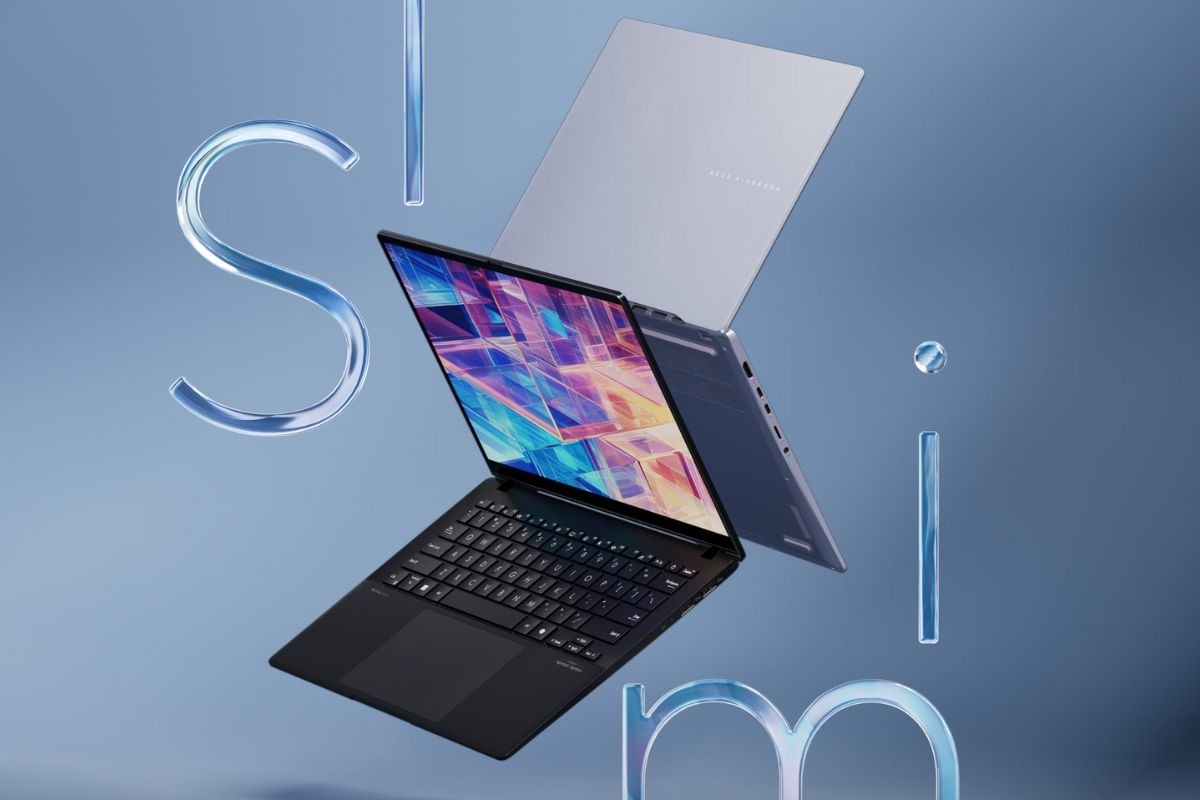 ASUS Vivobook S 14 OLED S5406MA-PP046WS mang trong mình ngôn ngữ thiết kế tối giản và vô cùng lịch lãm