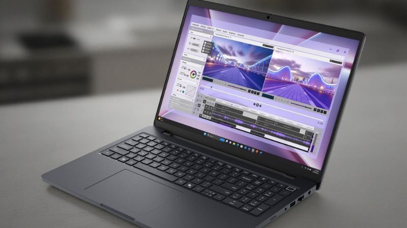 Màn hình Dell Pro Max 16 2025 có không gian hiển thị lớn