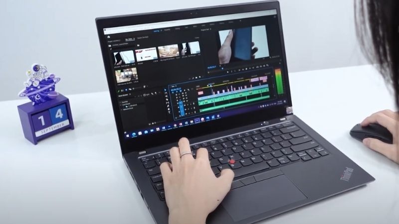 Lenovo ThinkPad T14s Gen 2 (Intel) có thể sử dụng lên đến 10 tiếng