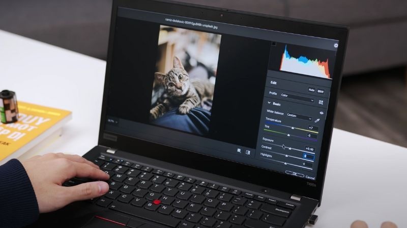 Lenovo ThinkPad T14s Gen 2 (Intel) phù hợp thiết kế đồ họa nhẹ