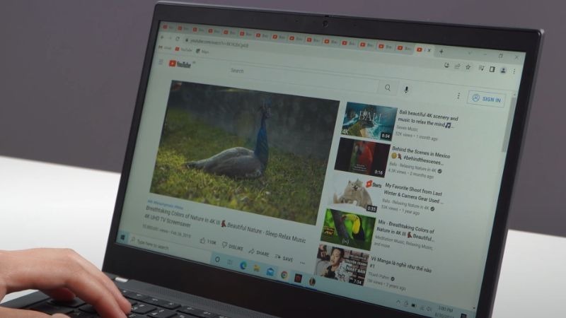 Lenovo ThinkPad T14s Gen 2 (Intel) có cấu hình mạnh, giúp truy xuất dữ liệu mượt mà