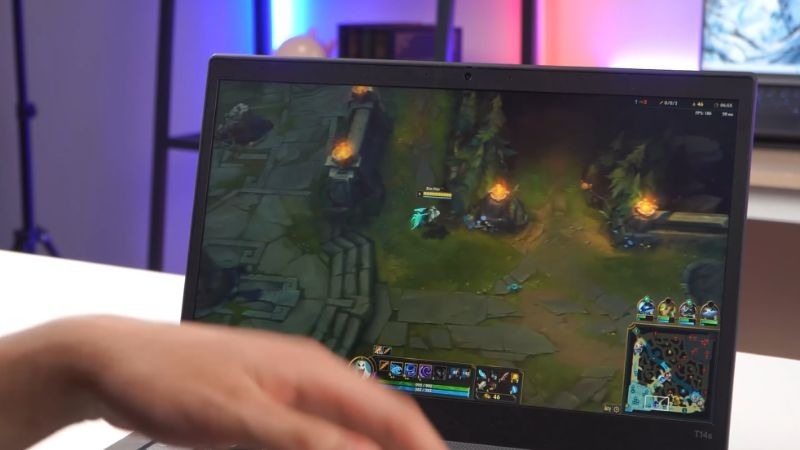 Lenovo ThinkPad T14s Gen 2 (Intel) có thể chiến các tựa game nhẹ thoải mái