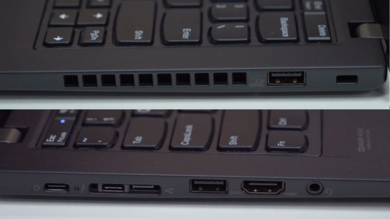 Lenovo Thinkpad X13 Gen 1 trang bị đầy đủ cổng kết nối cần thiết