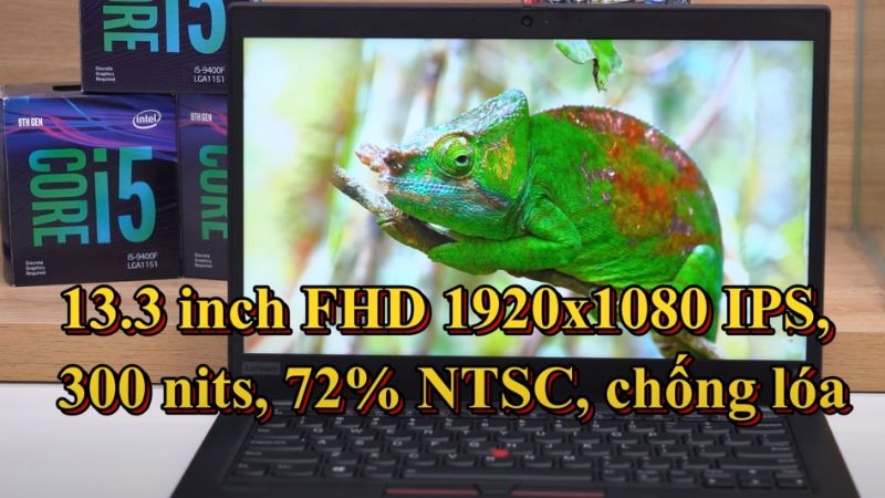 Lenovo Thinkpad X13 Gen 1 trang bị màn hình FHD 13.3 inch