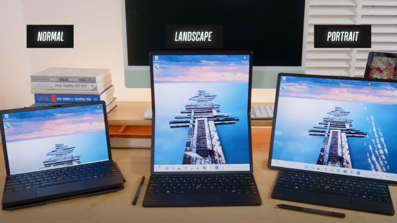 Lenovo ThinkPad X1 Fold có đa dạng kiểu sử dụng