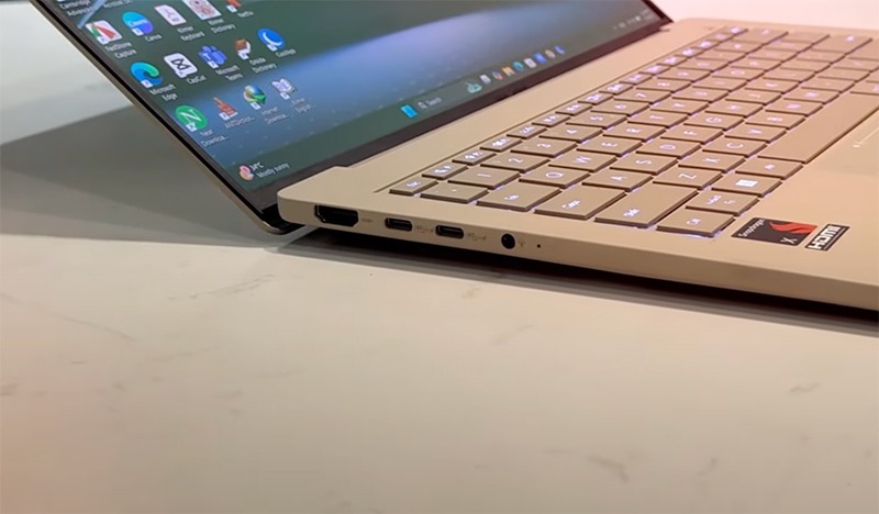 ASUS Zenbook A14 UX3407QA-QD299WS - Đa dạng cổng kết nối