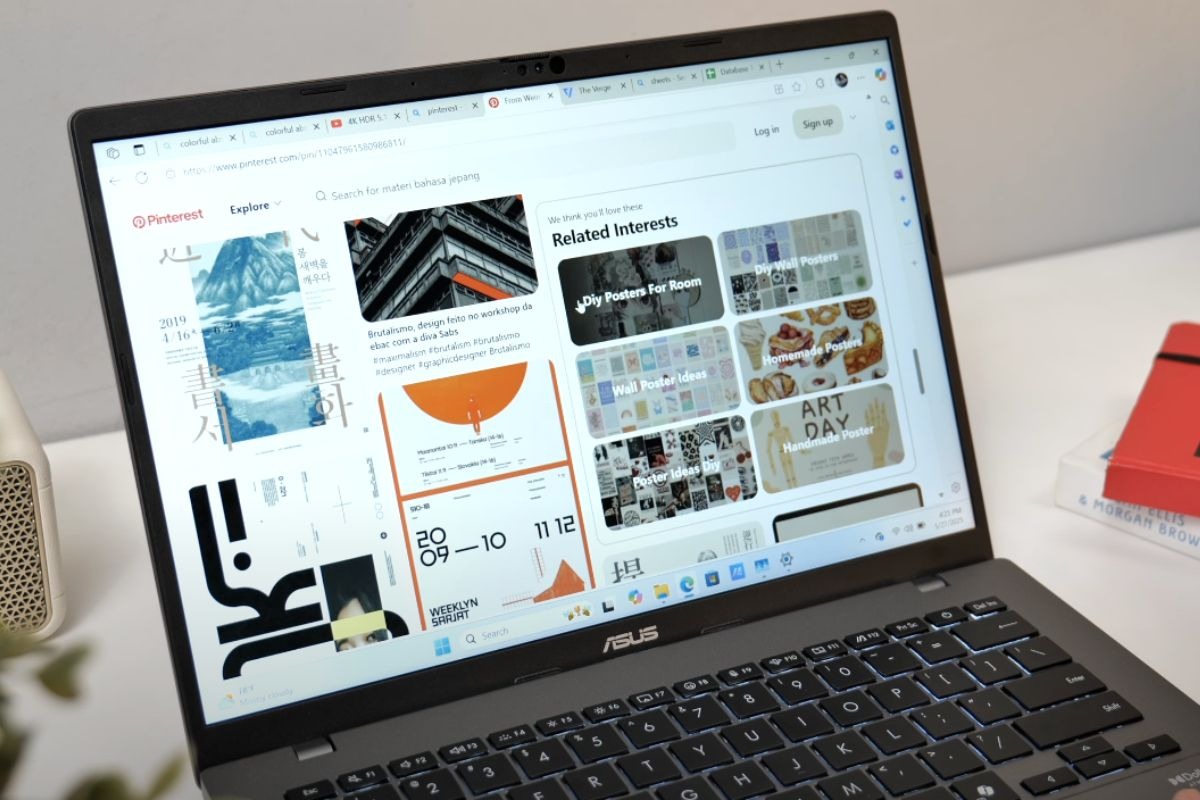 ASUS Vivobook S14 S3407CA-LY095WS sở hữu màn hình sắc nét cho trải nghiệm hình ảnh tuyệt vời