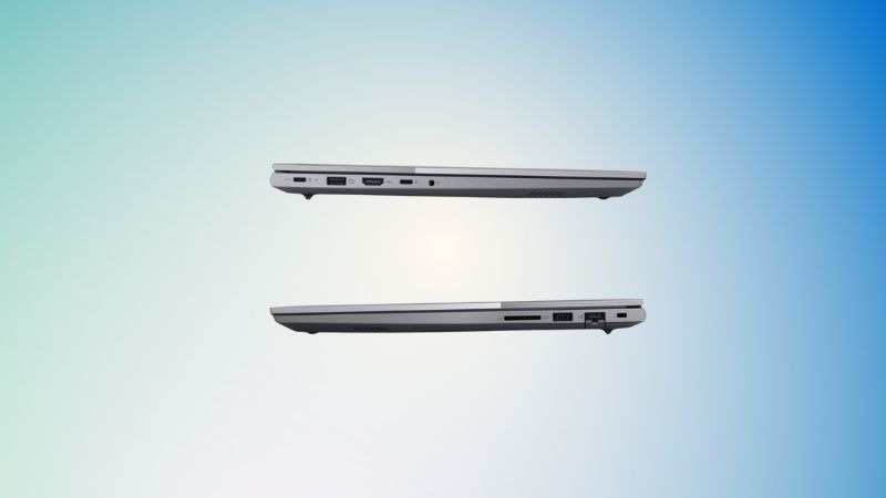 Lenovo ThinkBook 16 G8 IRL 21SH0097VN trang bị đầy đủ cổng kết nối