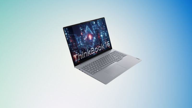 Lenovo ThinkBook 16 G8 IRL 21SH0097VN có màn hình lớn nên cân nhắc nếu di chuyển nhiều