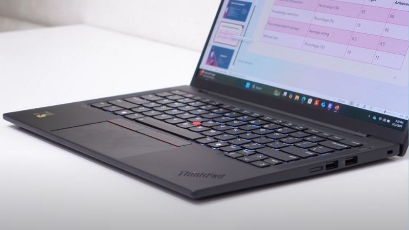 Lenovo ThinkPad T14s Gen 6 21R10003VA tích hợp đầy đủ cổng kết nối hiện đại