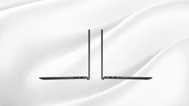 Dell 15 DC15255 2025 trang bị đầy đủ cổng kết nối hiện đại