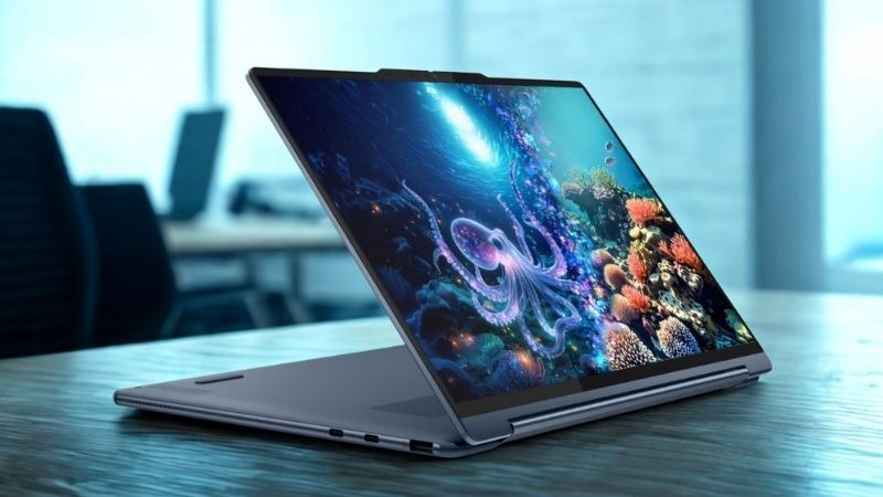 Lenovo Yoga 9 2in1 14ILL10 83LC002LVN tích hợp đầy đủ các cổng kết nối hiện đại