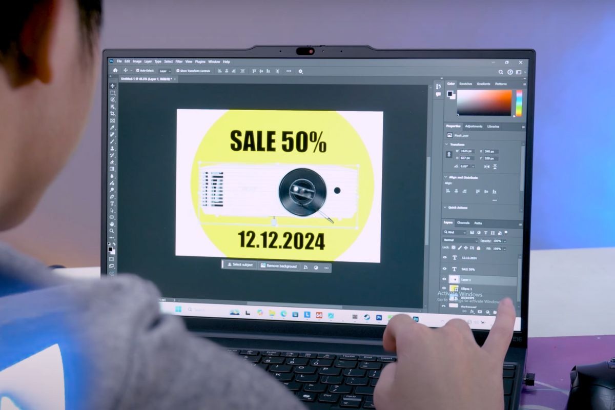 ThinkPad E16 GEN 3 trang bị sẵn ổ SSD 1TB chuẩn M.2 NVMe