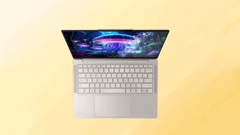 Lenovo Yoga Slim 7 14ILL10 83JX0081VN có dung lượng pin lớn, có thể sử dụng đến 25 giờ