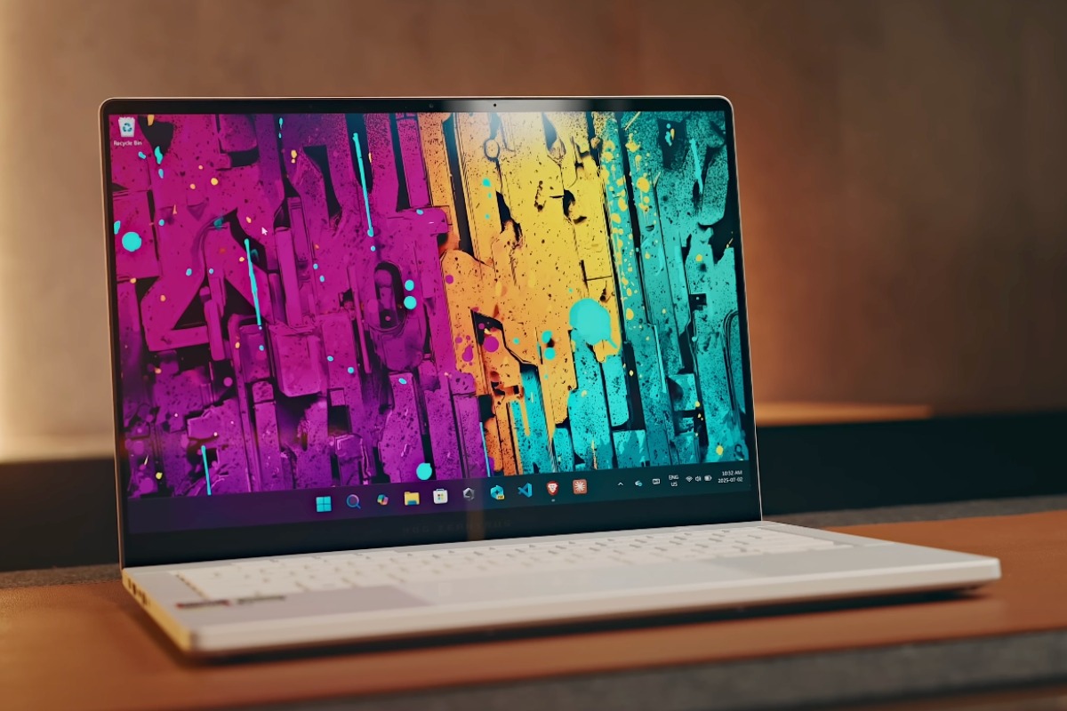 Màn hình OLED 120Hz cho trải nghiệm sống động trên Asus ROG Zephyrus G14 2025