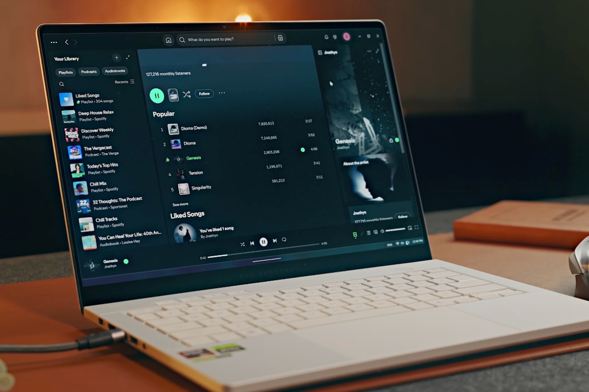 Hiệu năng mạnh mẽ trên Asus ROG Zephyrus G14 2025