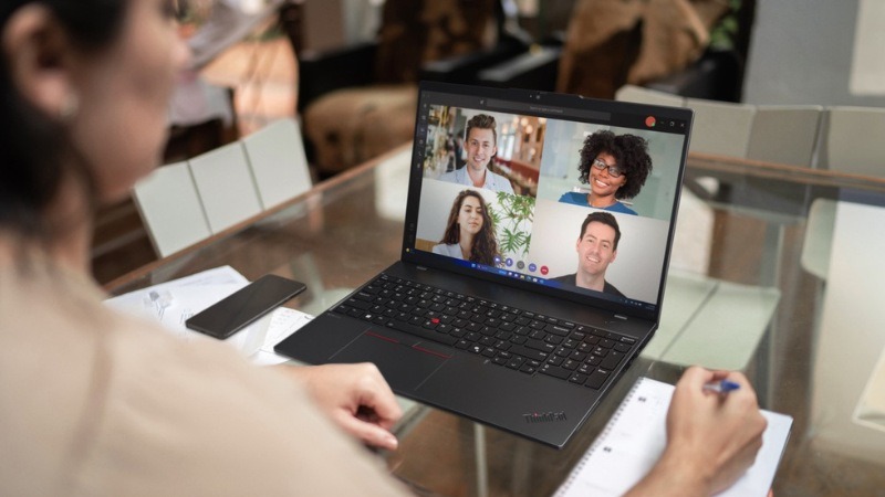 Webcam Lenovo ThinkPad X13 GEN 6 21RK00AKVA hiển thị hình ảnh sắc nét