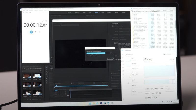 Dell 14 Plus 2 in 1 DB04255 - Có thể dựng video cơ bản