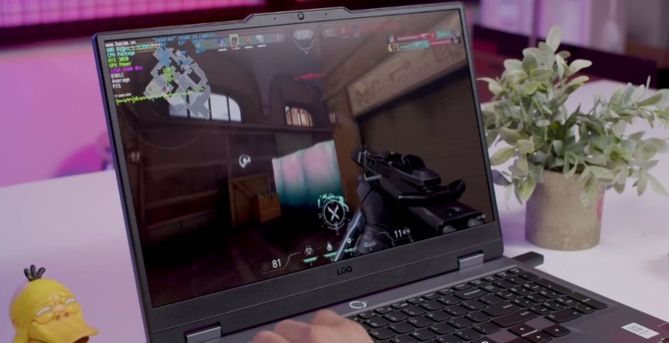 Hiệu năng Lenovo LOQ 15ARP9 83JC00M3VN