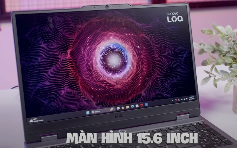 Lenovo LOQ 15ARP9 83JC00LVVN - Màn hình 15.6 inch Full HD 144Hz mượt mà và sắc nét