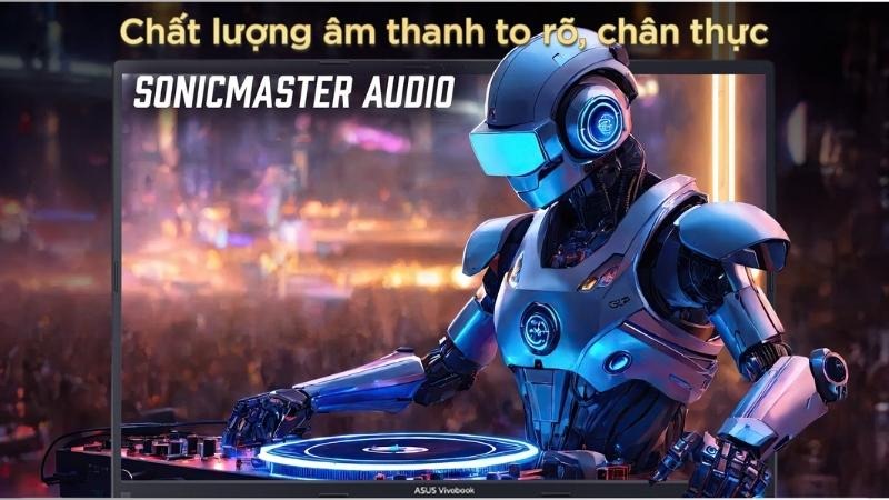 Công nghệ âm thanh Sonic Master trên Asus Vivobook 16 X1605VA-MB1875WS