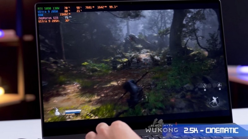 Asus ROG Zephyrus G16 GU605CX-QR147W tích hợp hiệu năng mạnh mẽ hàng đầu