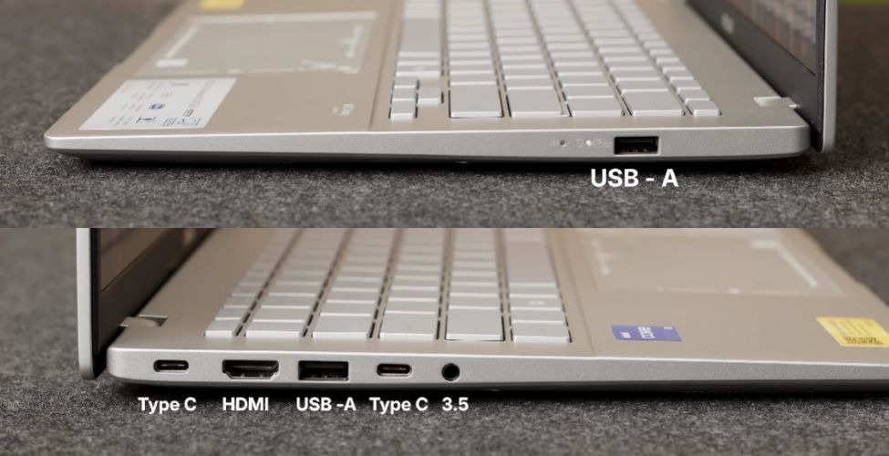 Kết nối ASUS Vivobook S14 S3407VA-LY046W