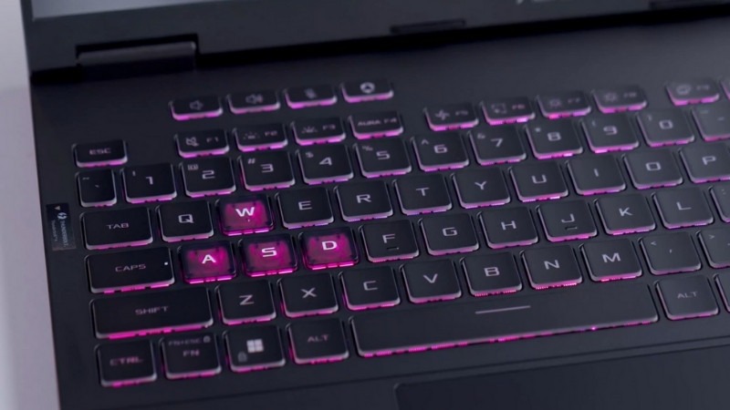 Bàn phím ASUS TUF Gaming F16 FX608JPR-RV044W gõ êm