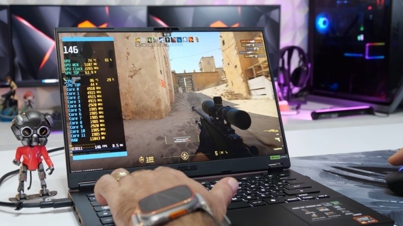 ASUS TUF Gaming A14 FA401WV-RG062WS có hiệu năng đỉnh cao